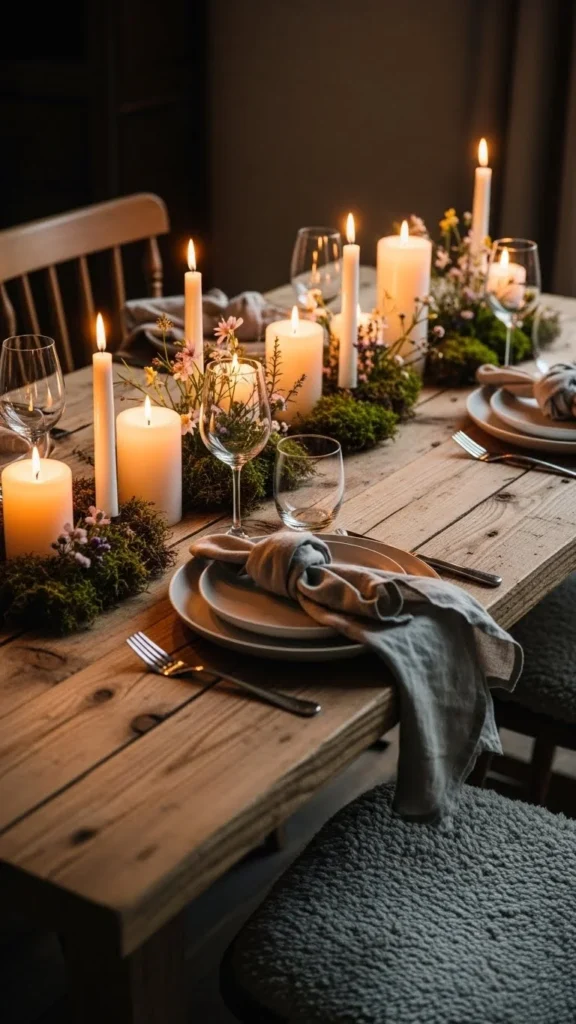Rustic Wood & Linen Simplicity