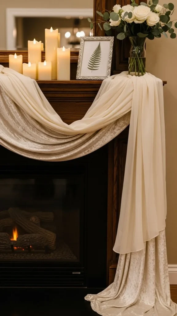 Soft Fabric Mantel Runner