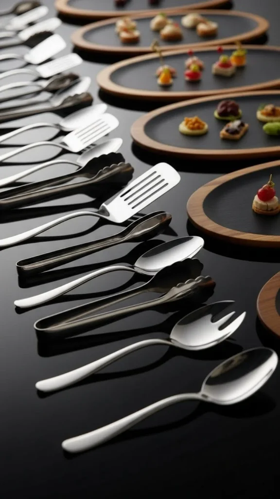 Use Uniform Serving Utensils