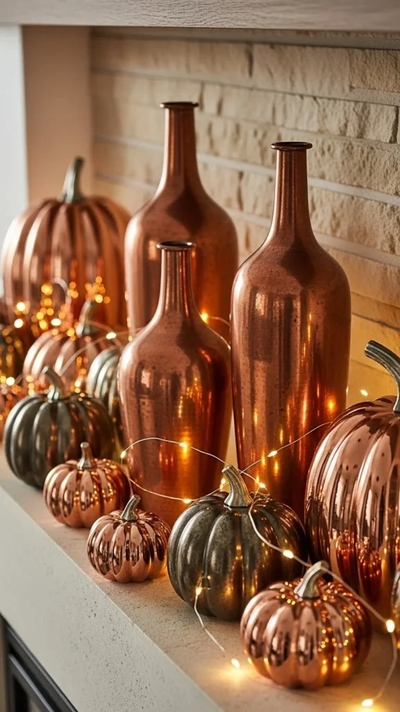 Copper and Warm Metal Accents
