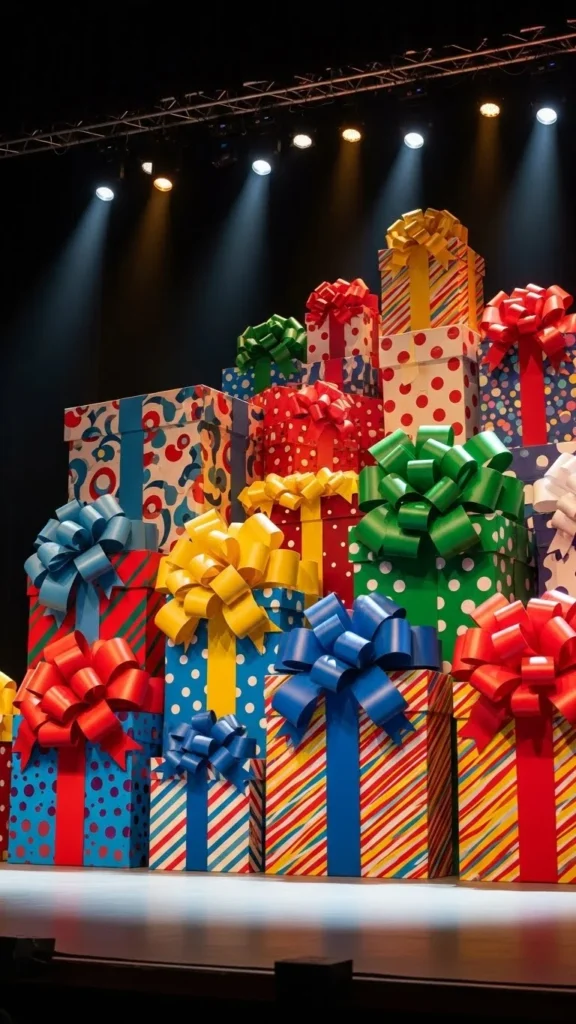 Giant Gift Box Backdrop