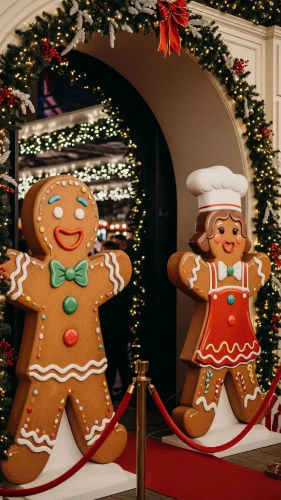 Oversized Gingerbread Cutouts