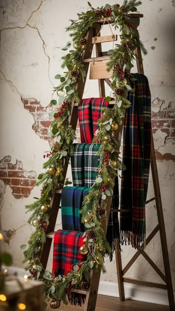 Rustic Ladder Display