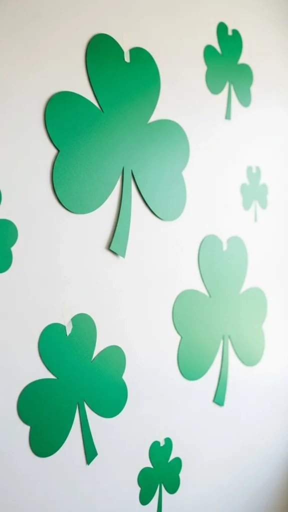 Shamrock Wall Cutouts