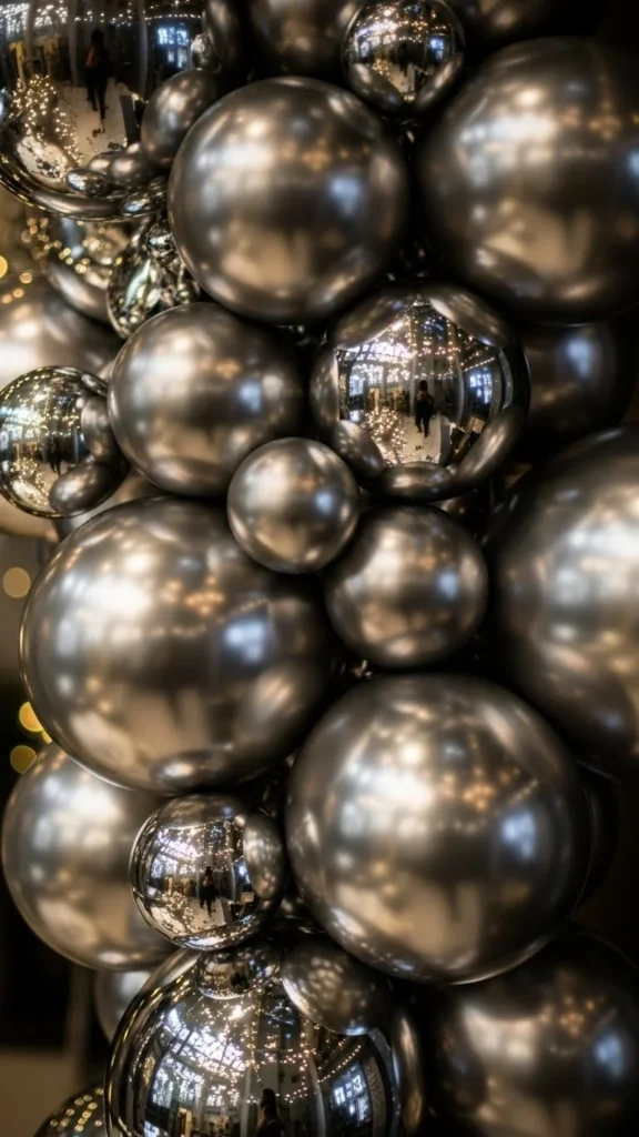 Silver Shimmer Garland