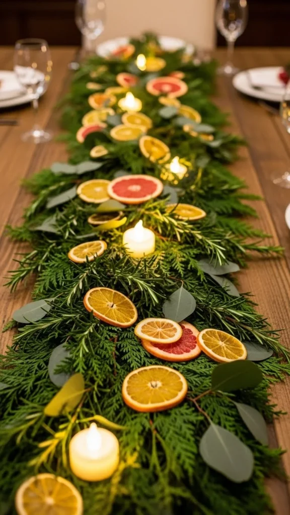Citrus and Greenery Garland