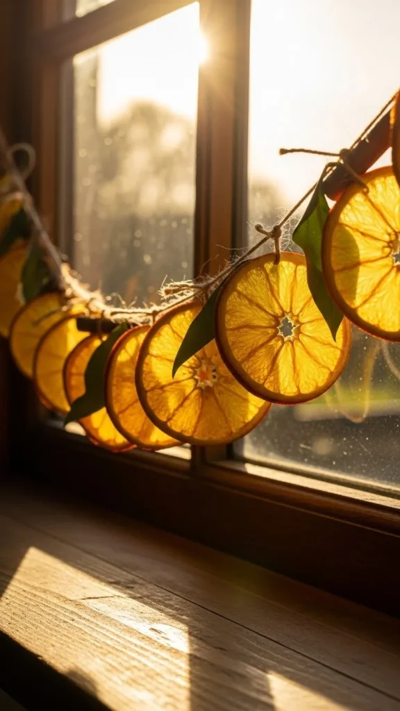 Dried Orange Garland