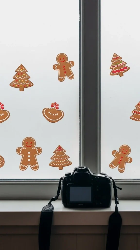 Gingerbread Window Clings