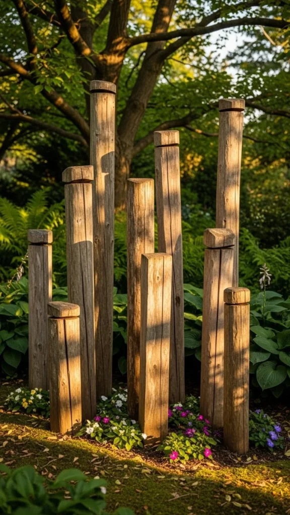 Wooden Post Sign Clusters