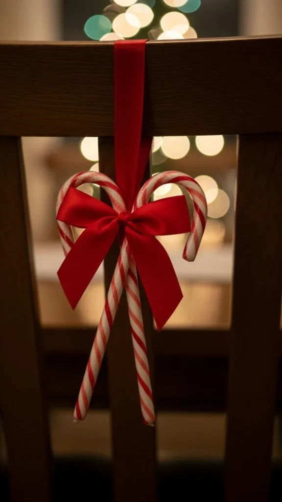 Candy Cane Pair Tie-Ons