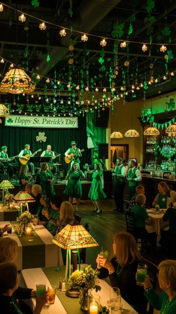 Green Lighting Accent Setup