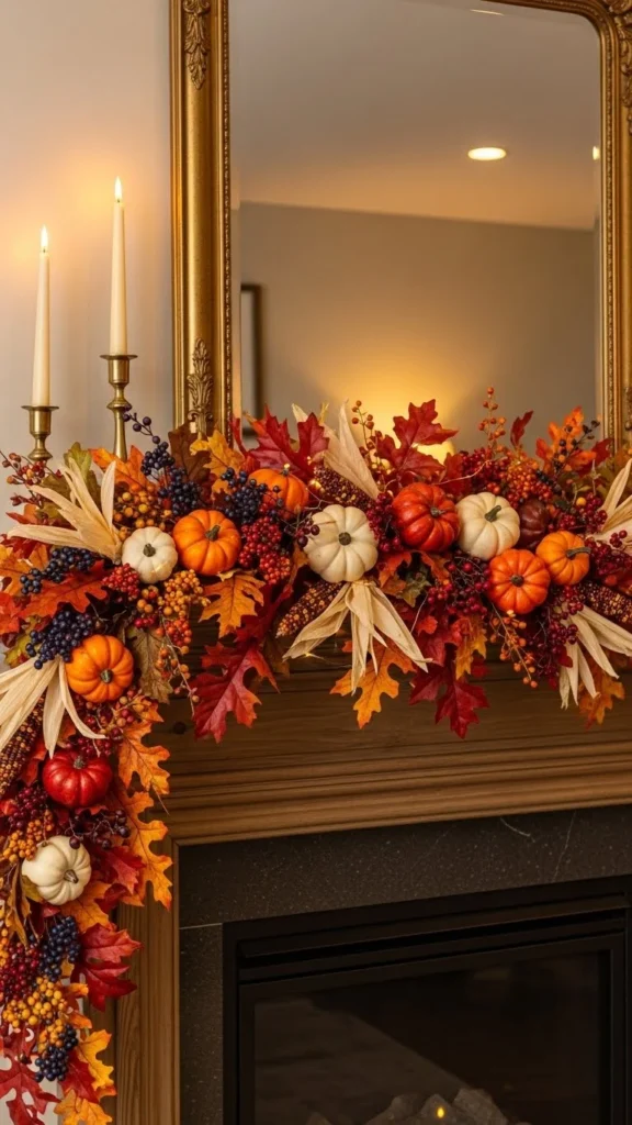 Harvest Garland Mantel