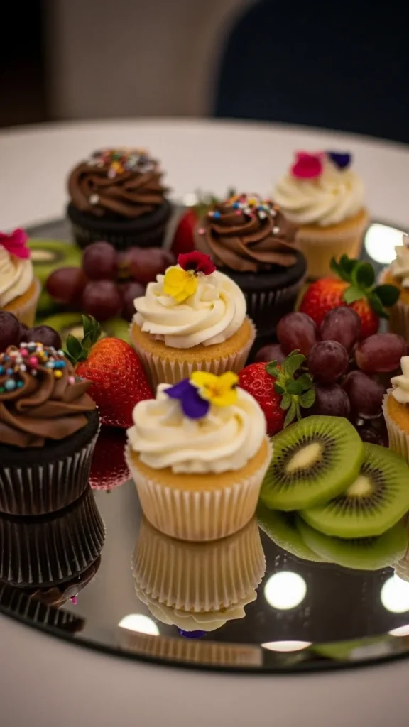 Mirrored Trays That Reflect Light