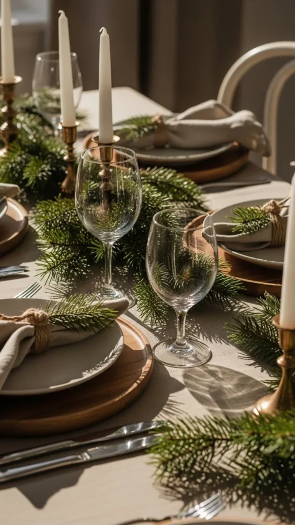 Natural Linen and Pine