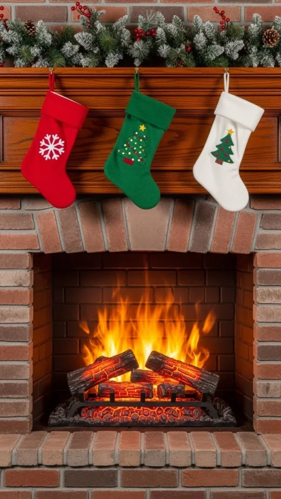 Cozy Fireplace Scene
