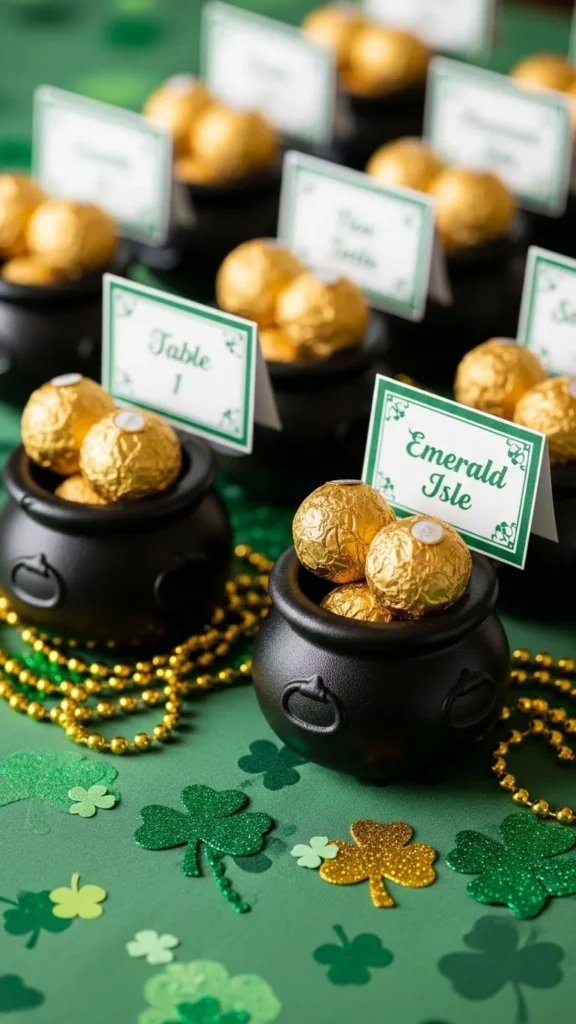 Pot of Gold Table Labels