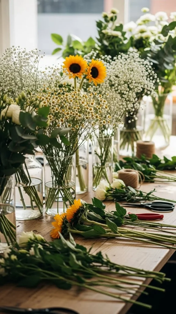Floral Arrangement Station
