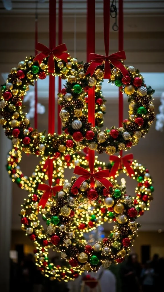 Hanging Ornament Wreaths