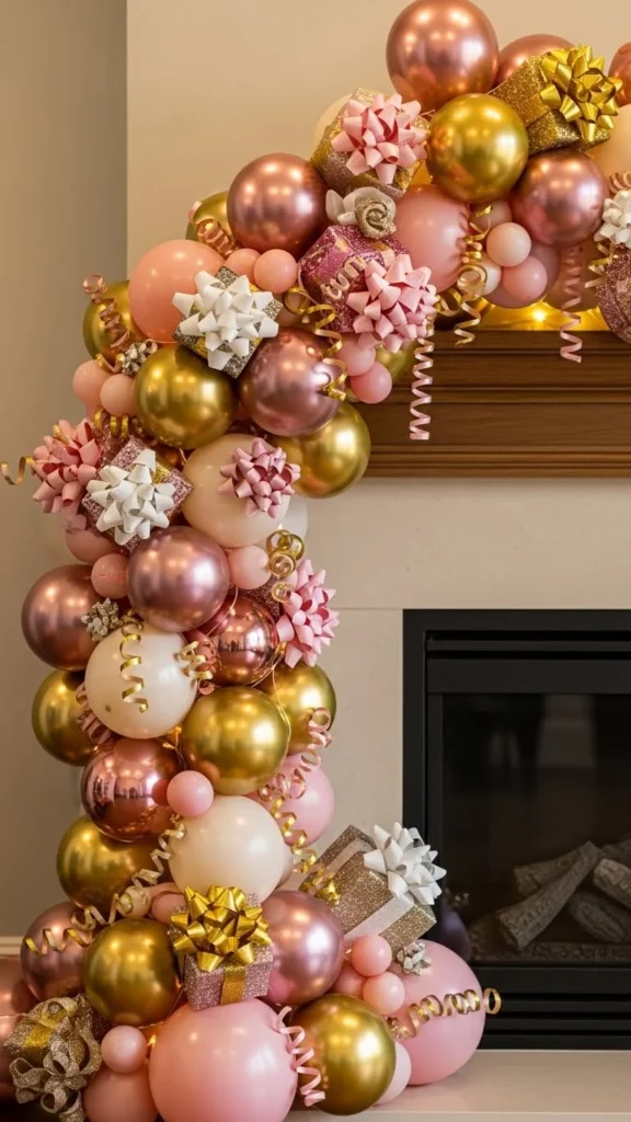 Gift-Wrapping-Inspired Garland
