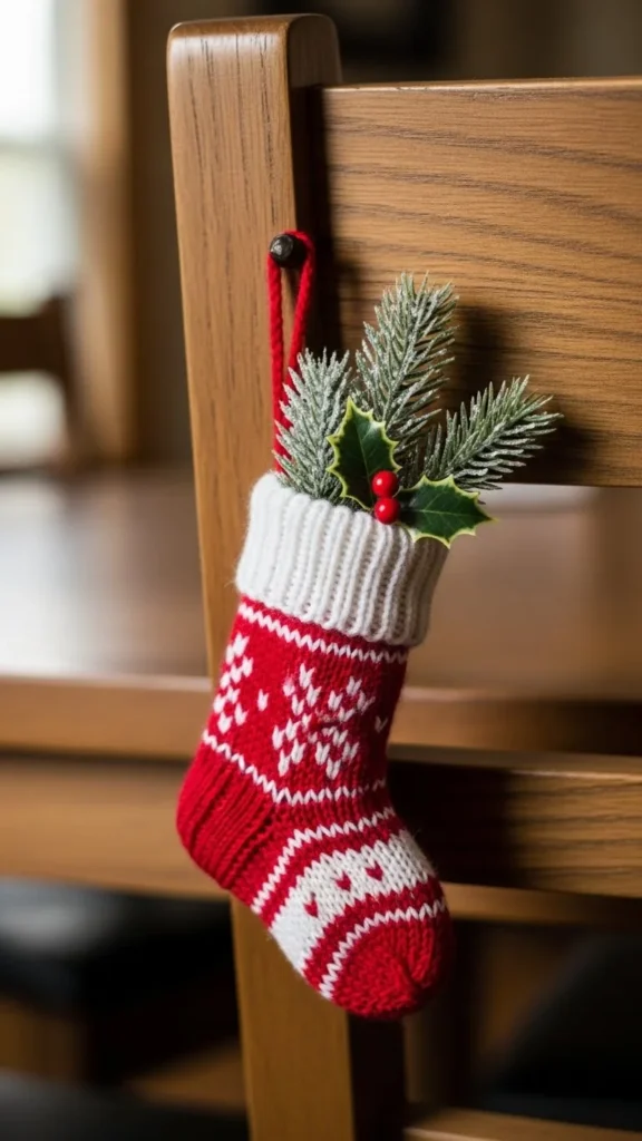 Mini Stocking Chair Accents