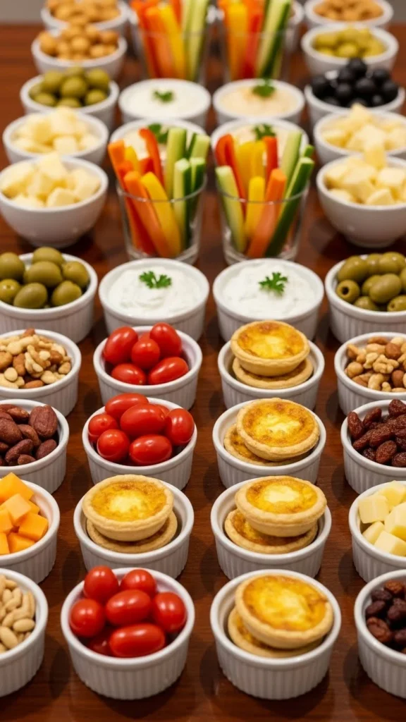 Offer Small Portions for Easy Serving