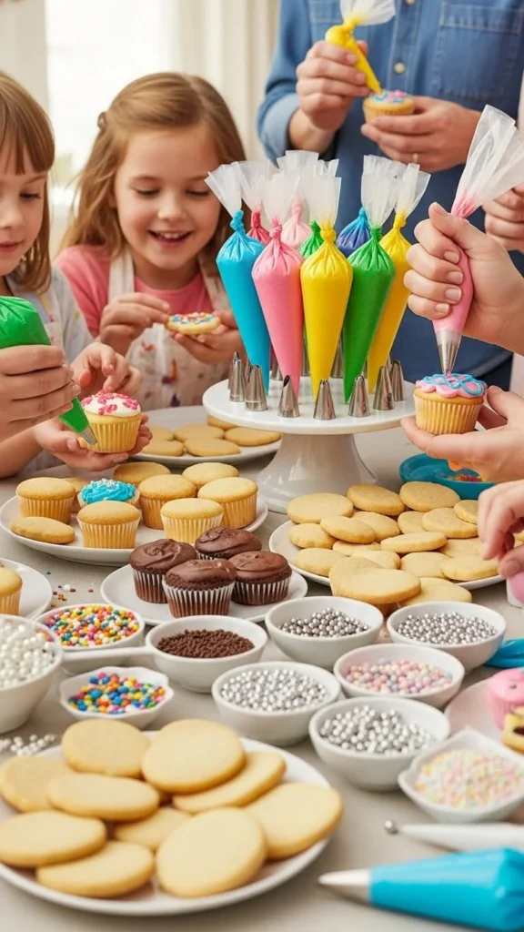 Valentine’s Dessert Decorating Station