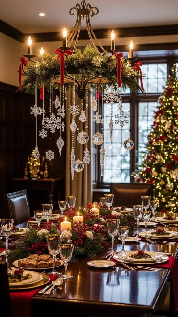 Hanging Ornament Chandelier