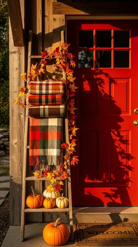 Wooden Ladder Display