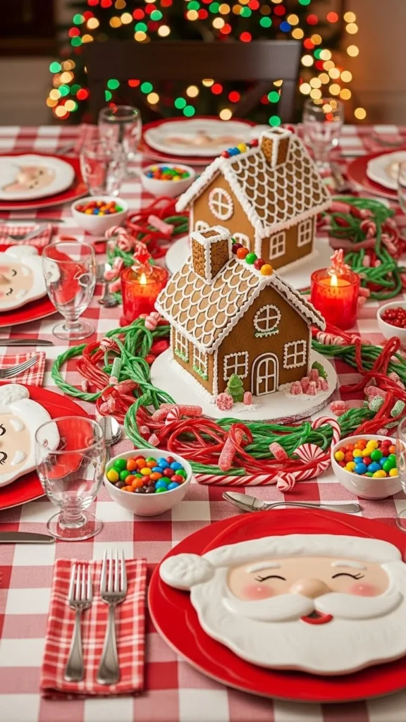  Whimsical Gingerbread Table