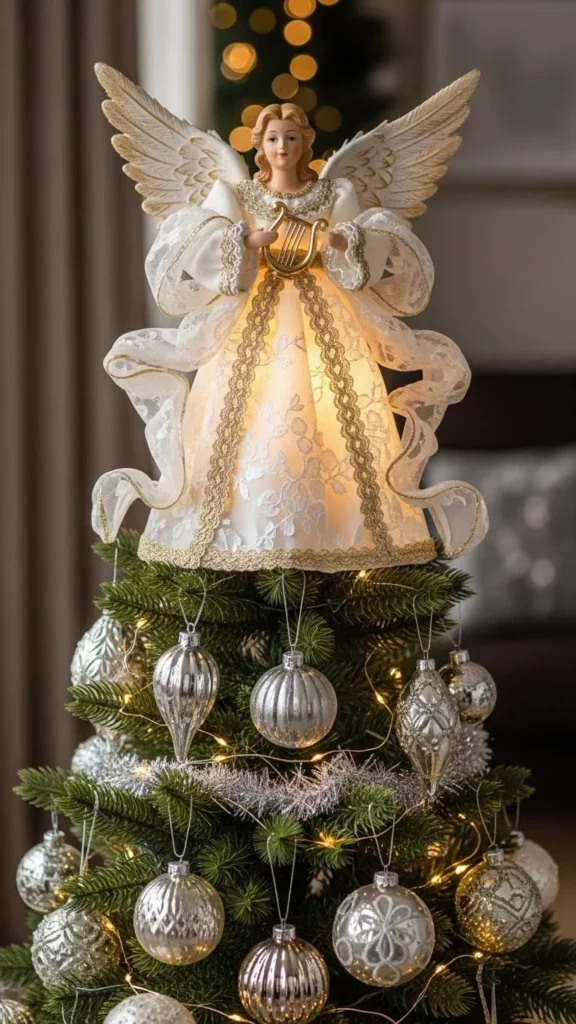 Angel with Flowing Gown