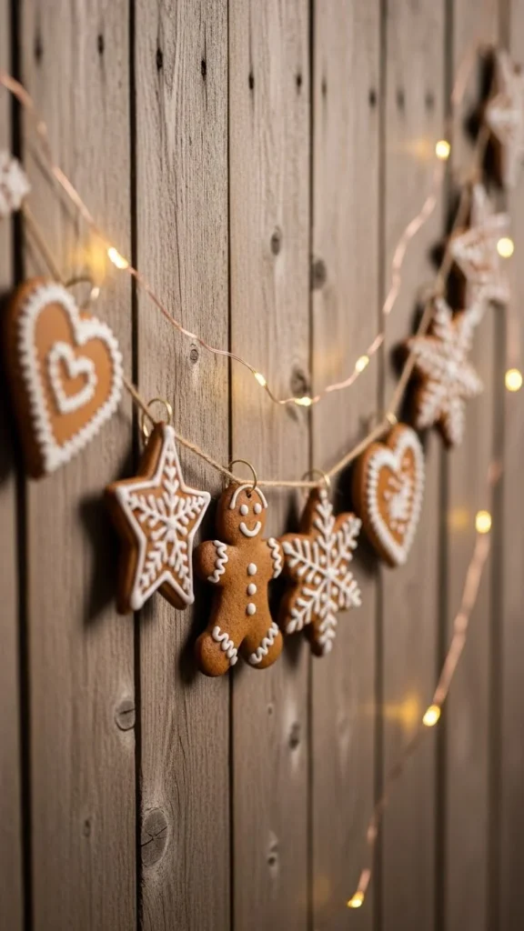 Gingerbread Cookie Garland