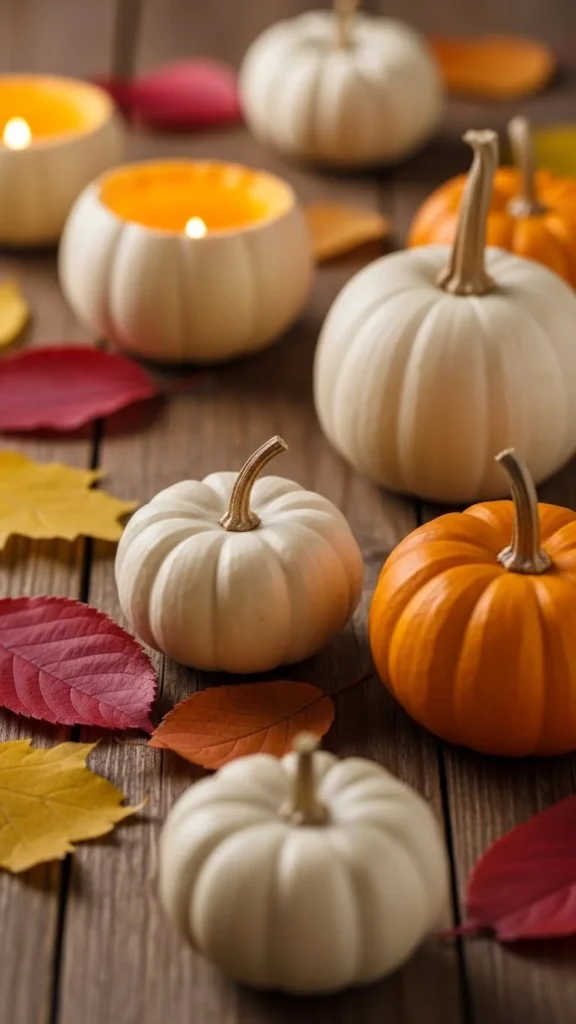 Pumpkin Candle Holders