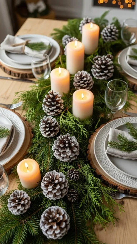 Winter Green Forest Style