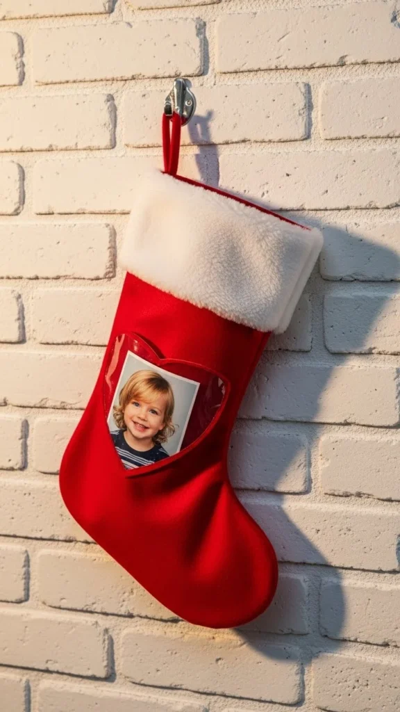 DIY Photo Pocket Stocking