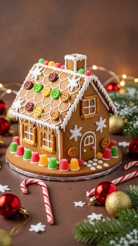 Gingerbread House Displa