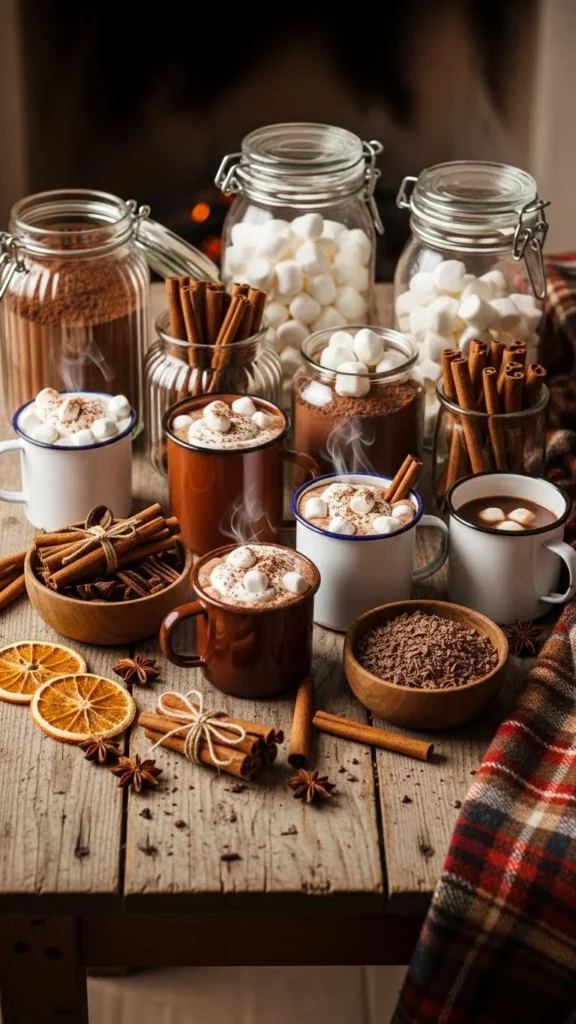Cozy Cabin Cocoa Bar
