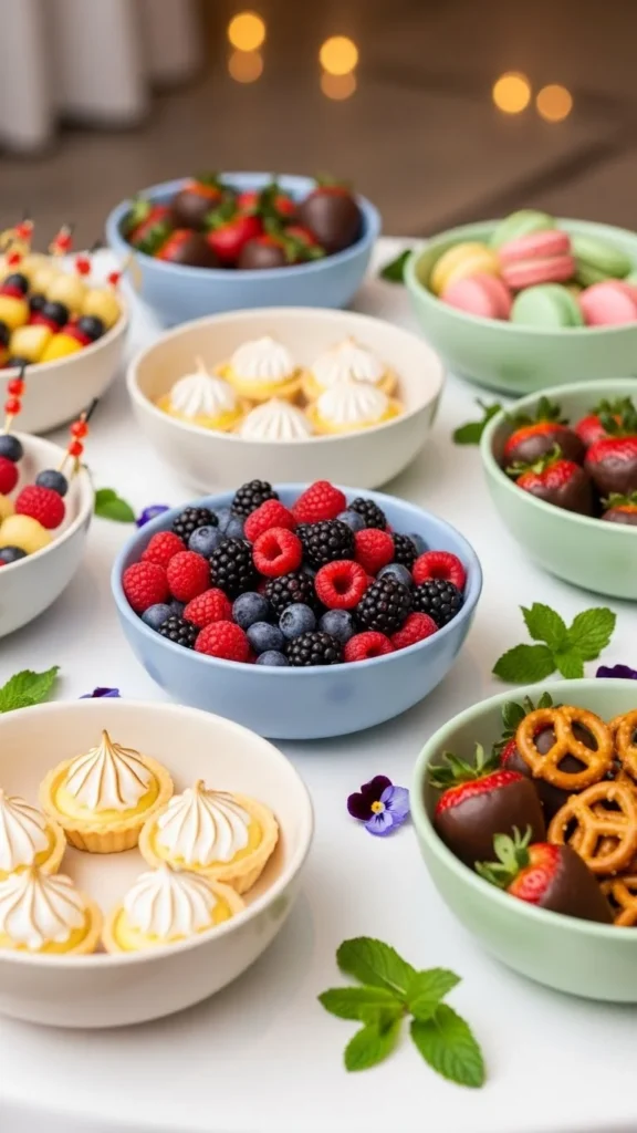 Decorative Bowls for Fruit and Small Bites
