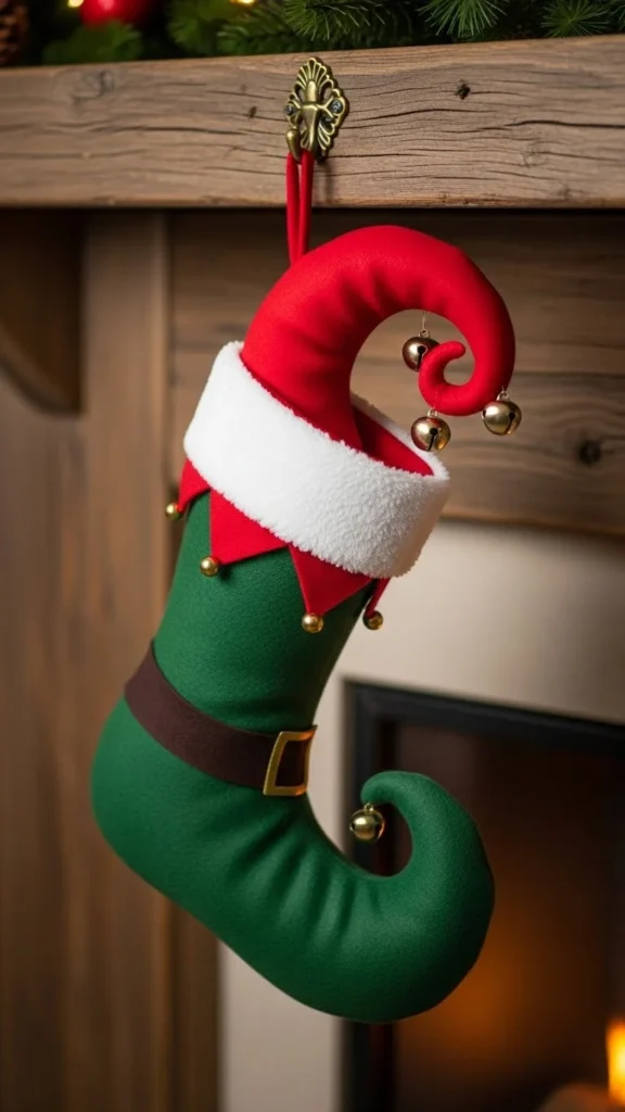  Elf Boot Stocking