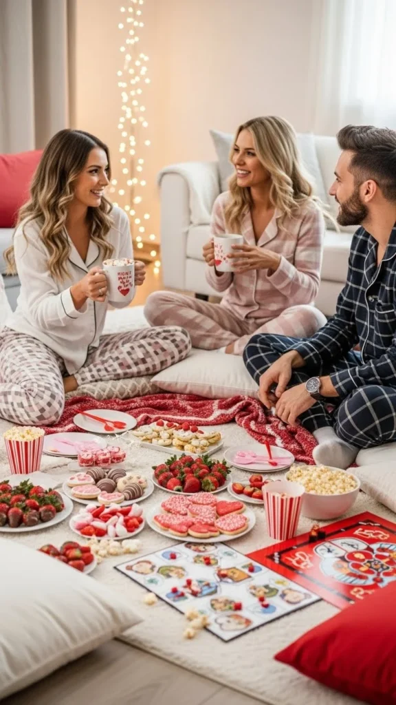 Pajama Valentine Party