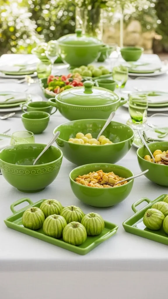 Reusable Green Serveware