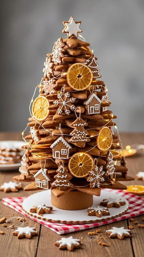 Gingerbread Tree Center Display