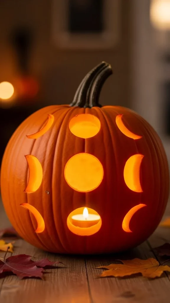 Moon Phase Pumpkin