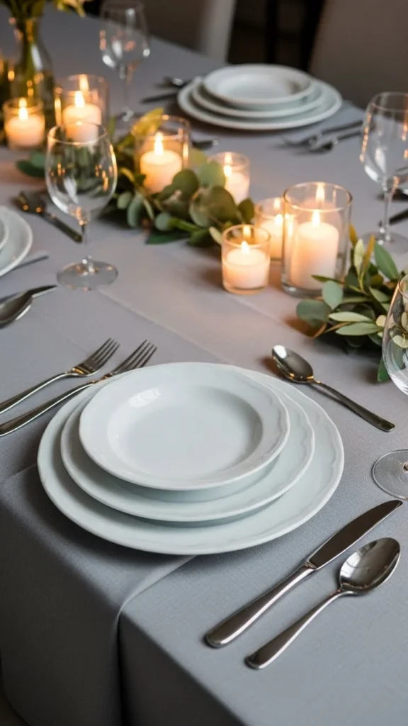 Soft Gray & White Harmony