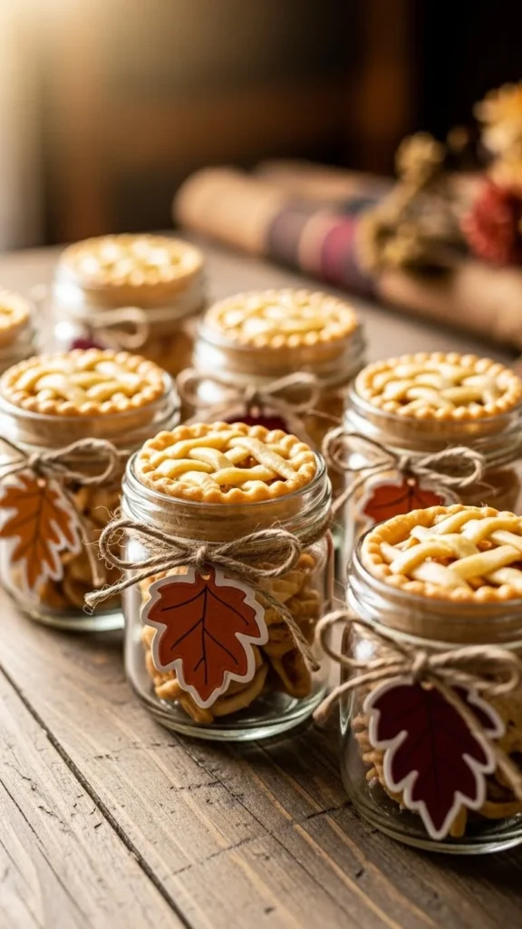 DIY Pie Jar Favors