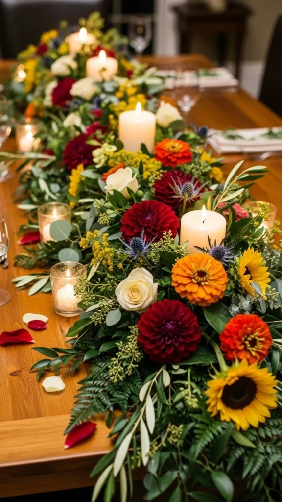 Opulent Floral Runner