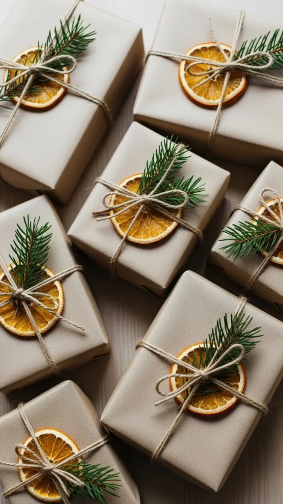 Rustic Gift Wrapping