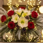 24 Elegant Floral Arrangements That Enhance Christmas Atmosphere