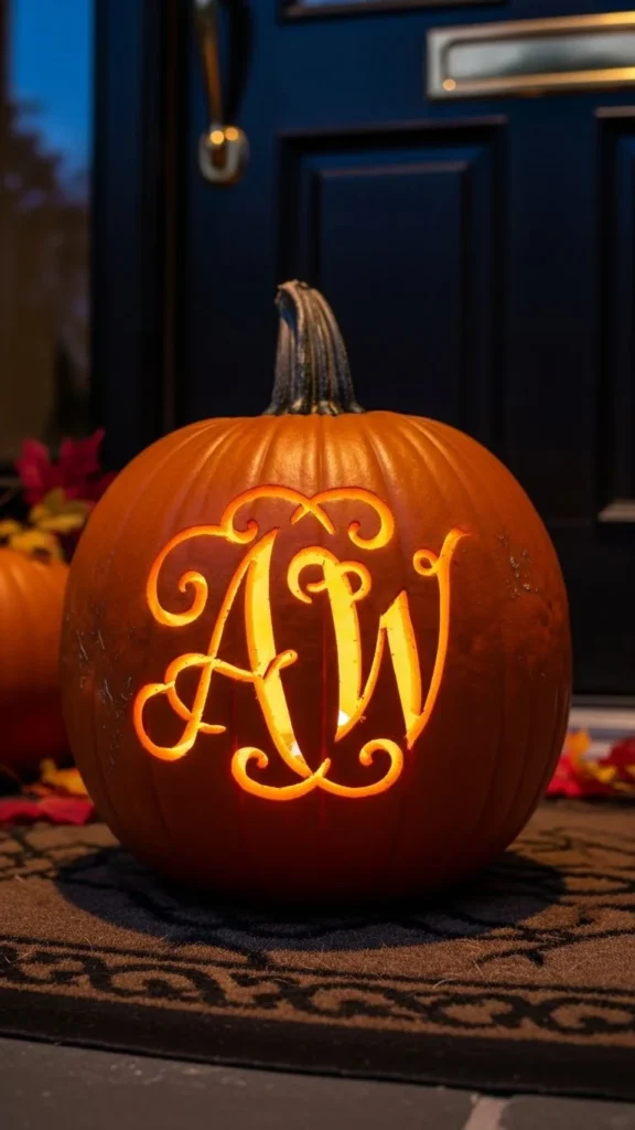  Monogram Pumpkin