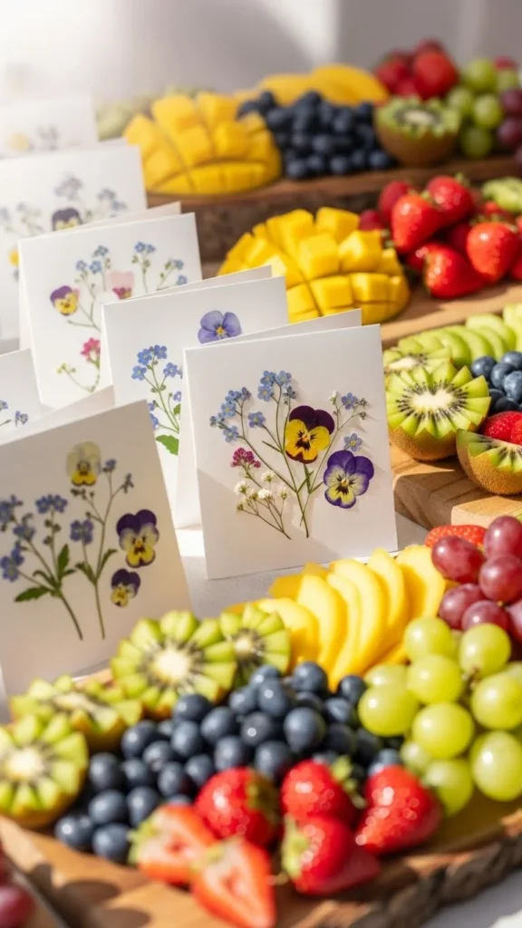 Pressed Flower Cards