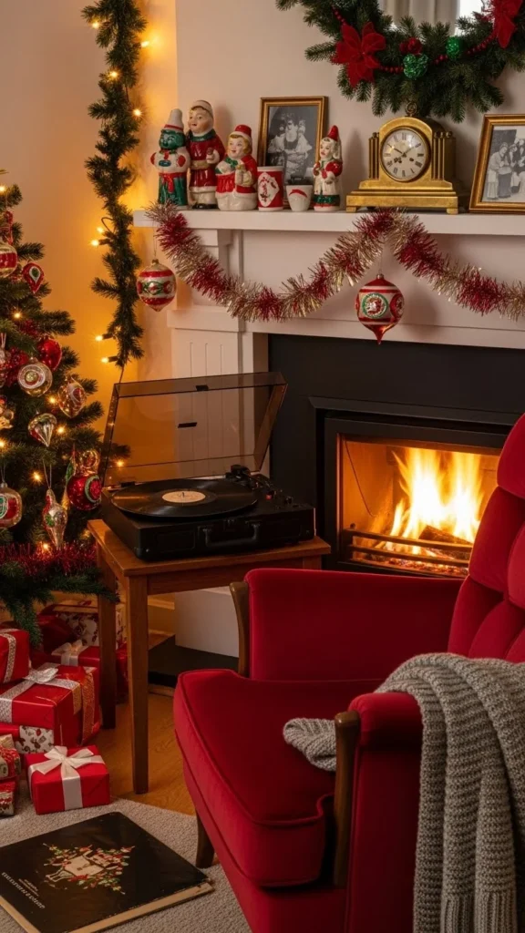 Vintage Christmas Night